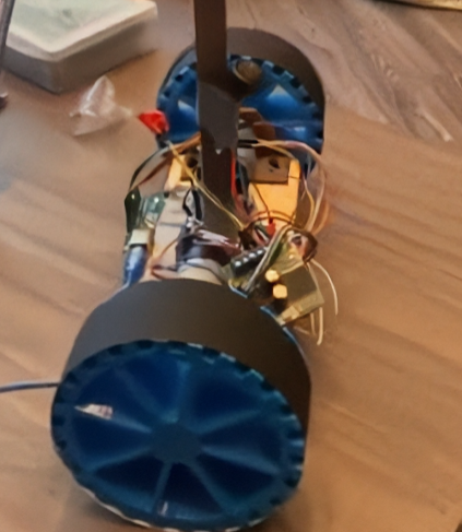 Self-balancing Robot using PID control